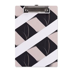 A Minimalist Pattern With Simple Lines And Shapes, Creating A Clean And Modern Aesthetic 07 A5 Acrylic Clipboard