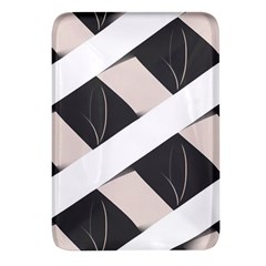 A Minimalist Pattern With Simple Lines And Shapes, Creating A Clean And Modern Aesthetic 07 Rectangular Glass Fridge Magnet (4 Pack)