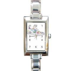 20250102 085528 Rectangle Italian Charm Watch