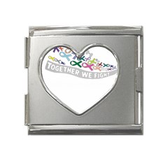 20250102 085528 Mega Link Heart Italian Charm (18mm)