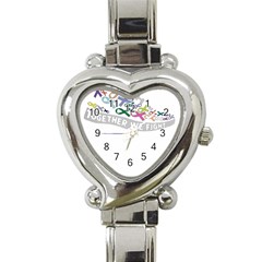 20250102 085528 Heart Italian Charm Watch