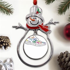 20250102 085528 Metal Snowman Ornament