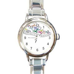 20250102 085528 Round Italian Charm Watch