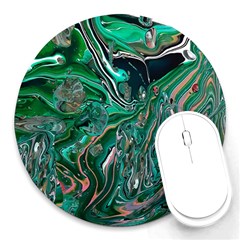 Malachite  Round Mousepad