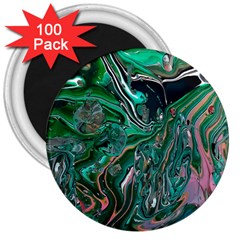 Malachite  3  Magnets (100 Pack)