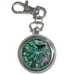 Malachite  Key Chain Watches Front