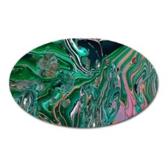 Malachite  Oval Magnet