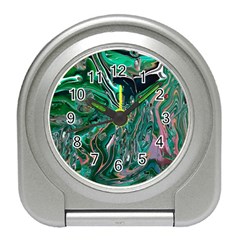 Malachite  Travel Alarm Clock