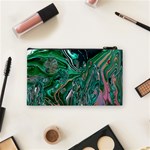 Malachite  Cosmetic Bag (Small) Back