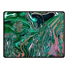 Malachite  Fleece Blanket (small)