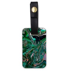 Malachite  Luggage Tag (one Side)