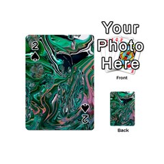 Malachite  Playing Cards 54 Designs (mini)