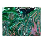 Malachite  Two Sides Premium Plush Fleece Blanket (Mini) 35 x27  Blanket Front