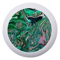 Malachite  Dento Box With Mirror