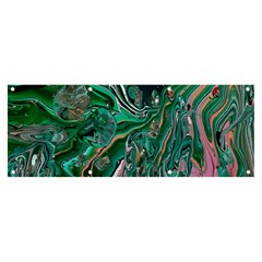 Malachite  Banner And Sign 8  X 3 