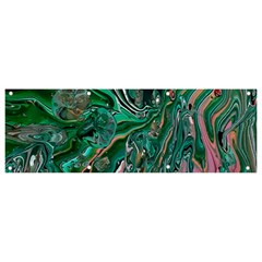 Malachite  Banner And Sign 9  X 3 