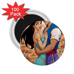 Aladin & Jasmine Wall Art 2 25  Magnets (100 Pack) 