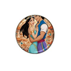 Aladin & Jasmine Wall Art Hat Clip Ball Marker (4 Pack)