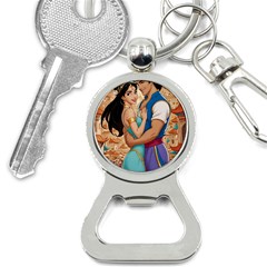 Aladin & Jasmine Wall Art Bottle Opener Key Chain