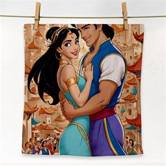 Aladin & Jasmine Wall Art Face Towel