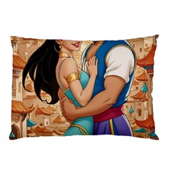 Aladin & Jasmine Wall Art Pillow Case