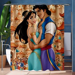 Aladin & Jasmine Wall Art Shower Curtain 60  X 72  (medium) 