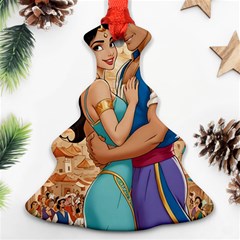 Aladin & Jasmine Wall Art Christmas Tree Ornament (two Sides)