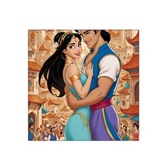 Aladin & Jasmine Wall Art Satin Bandana Scarf 22  X 22 