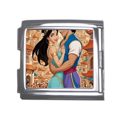 Aladin & Jasmine Wall Art Mega Link Italian Charm (18mm)