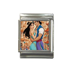 Aladin & Jasmine Wall Art Italian Charm (13mm)