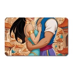 Aladin & Jasmine Wall Art Magnet (rectangular)