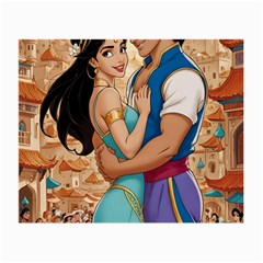 Aladin & Jasmine Wall Art Small Glasses Cloth (2 Sides)