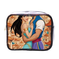 Aladin & Jasmine Wall Art Mini Toiletries Bag (one Side)