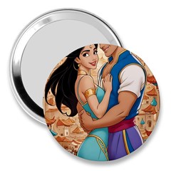 Aladin & Jasmine Wall Art 3  Handbag Mirrors