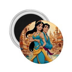 Aladin & Jasmine Disney 2 25  Magnets