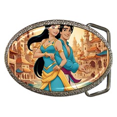 Aladin & Jasmine Disney Belt Buckles