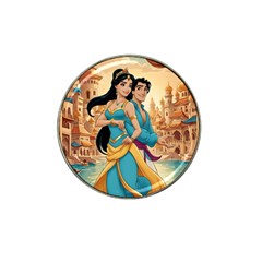 Aladin & Jasmine Disney Hat Clip Ball Marker