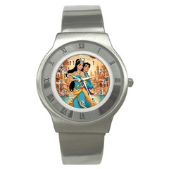 Aladin & Jasmine Disney Stainless Steel Watch