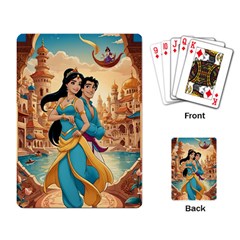 Aladin & Jasmine Disney Playing Cards Single Design (rectangle)