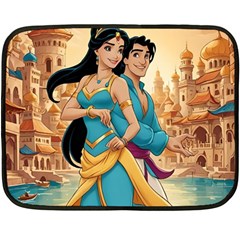 Aladin & Jasmine Disney Two Sides Fleece Blanket (mini)