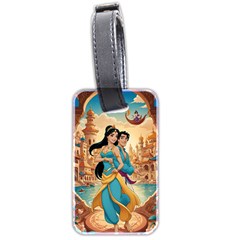 Aladin & Jasmine Disney Luggage Tag (two Sides)