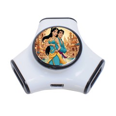 Aladin & Jasmine Disney 3-port Usb Hub