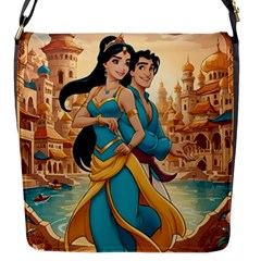 Aladin & Jasmine Disney Flap Closure Messenger Bag (s)