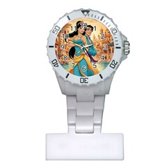 Aladin & Jasmine Disney Plastic Nurses Watch