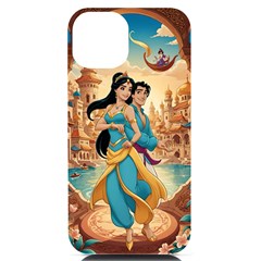 Aladin & Jasmine Disney Iphone 14 Black Uv Print Pc Hardshell Case