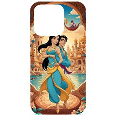 Aladin & Jasmine Disney Iphone 15 Pro Black Uv Print Pc Hardshell Case