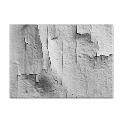 Wall With Cracked White Paint Texture Sticker A4 (10 Pack)