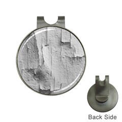 Wall With Cracked White Paint Texture Hat Clips With Golf Markers