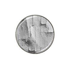 Wall With Cracked White Paint Texture Hat Clip Ball Marker