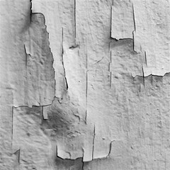 Wall With Cracked White Paint Texture Play Mat (square) by dflcprintsclothing